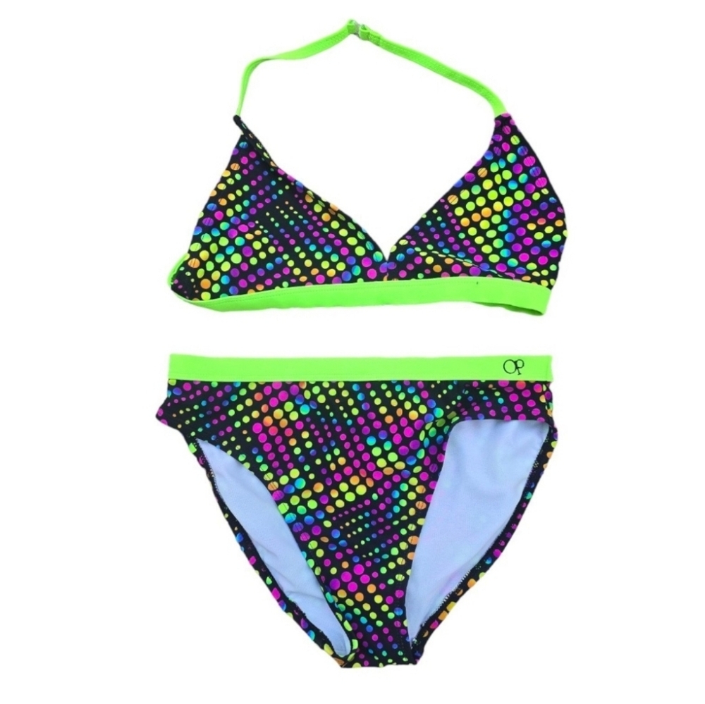 OP‎ Neon Dot Kids Swim Bikini 14/16